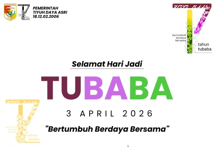 SELAMAT HUT KE 17 KABUPATEN TULANG BAWANG BARAT TAHUN 2026
