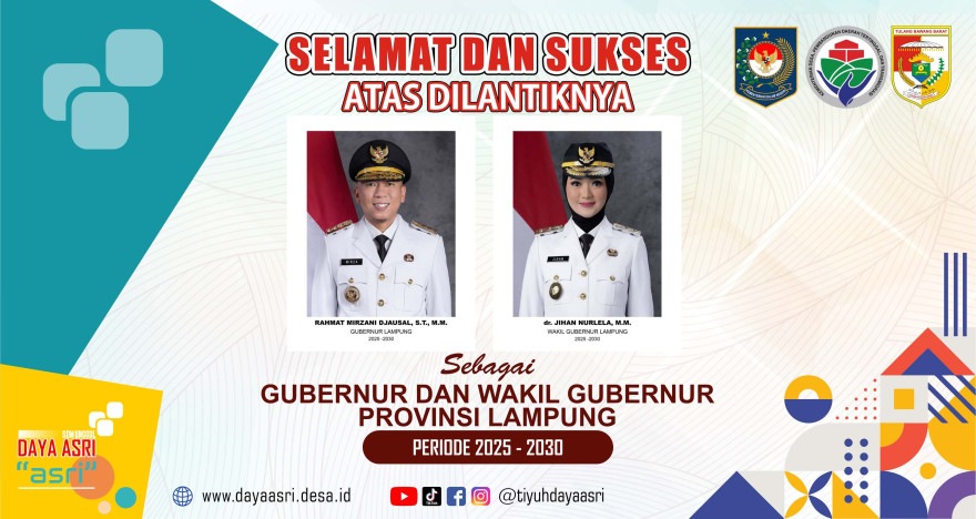 Gubernur dan Wakil Gubernur Provinsi Lampung